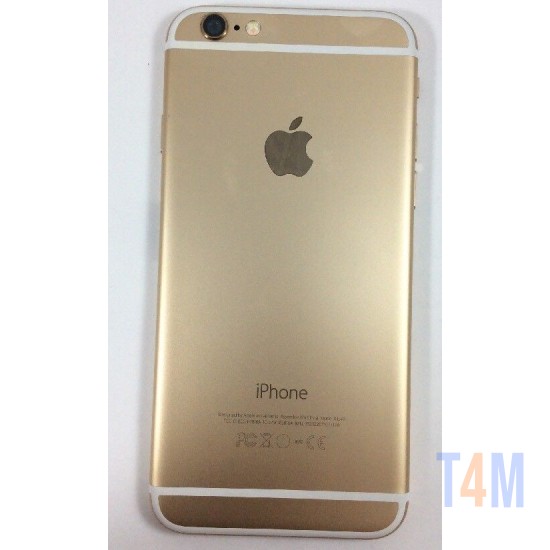 TAMPA TRASEIRA COM FLEX COMPLETO APPLE IPHONE 6 (4.7) DOURADO